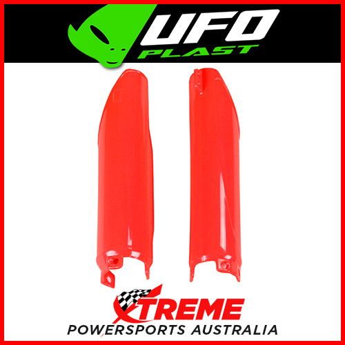 UFO Red Fork Protectors Guards for Honda CR125R 2000-2003 2004 2005 2006 2007