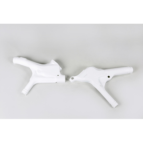 UFO White Frame Guard for Honda CR125R 1991-1992