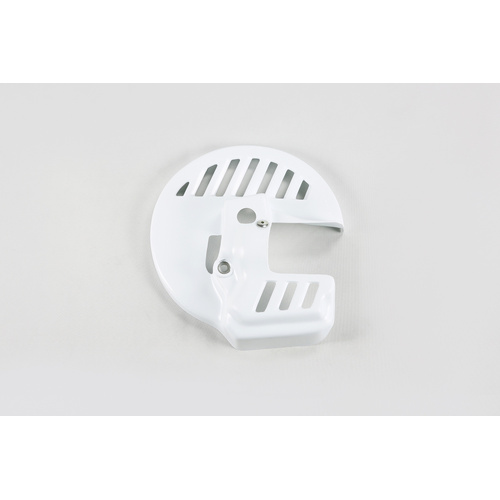 UFO White Front Disc Cover Guard for Honda CR125R 1990-1994