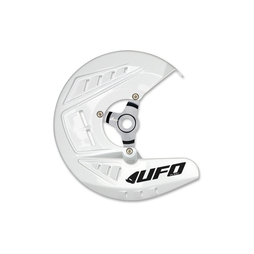 UFO White Front Disc Cover Guard for Husqvarna TE 125 2014-2015