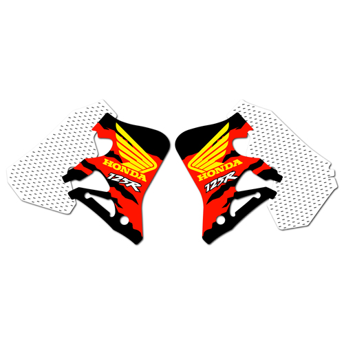 Strike Seats OEM Replica Shroud Graphics for Honda CR125 1997