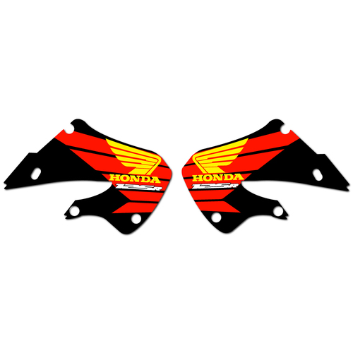 Strike Seats OEM Replica Shroud Graphics for Honda CR125 1998