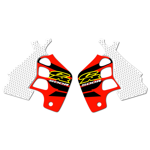 Strike Seats OEM Replica Shroud Graphics for Honda CR500 2000