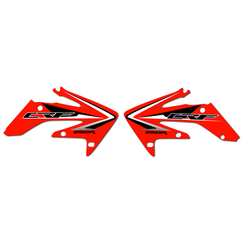 Strike Seats OEM Replica Shroud Graphics for Honda CRF250 2009