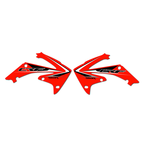 Strike Seats OEM Replica Shroud Graphics for Honda CRF450 2009