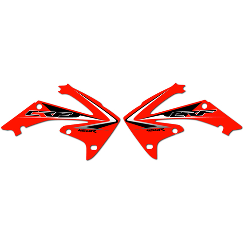 Strike Seats OEM Replica Shroud Graphics for Honda CRF450 2010