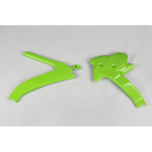 UFO Green Frame Guard for Kawasaki KX 125 1994-1998