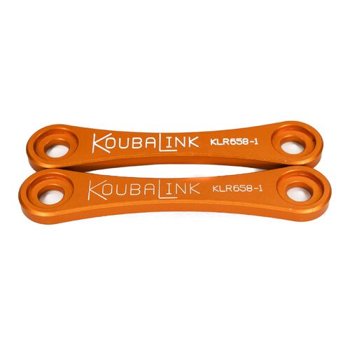 Koubalink Orange 32mm Lowering Link for Kawasaki KLR650 1987-2007