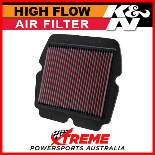 K&N High Flow Air Filter Honda GL1800 GOLDWING 2001-2017 KHA-1801