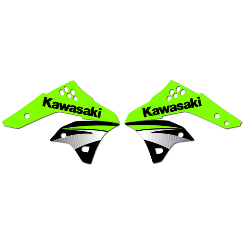 Strike Seats OEM Replica Shroud Graphics for Kawasaki KX250F 2006