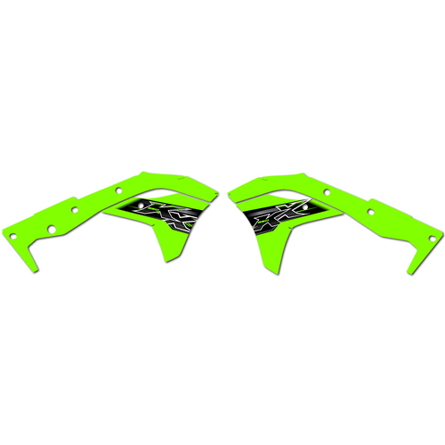 Strike Seats OEM Replica Shroud Graphics for Kawasaki KX250F 2019