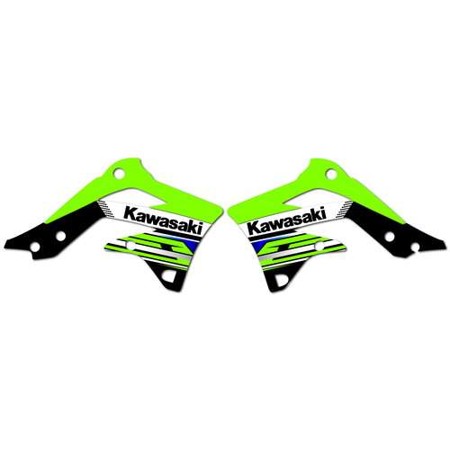 Strike Seats OEM Replica Shroud Graphics for Kawasaki KX450F 2012