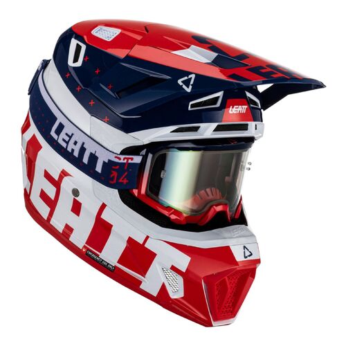 Leatt V23 7.5 Royal Moto Helmet Kit M