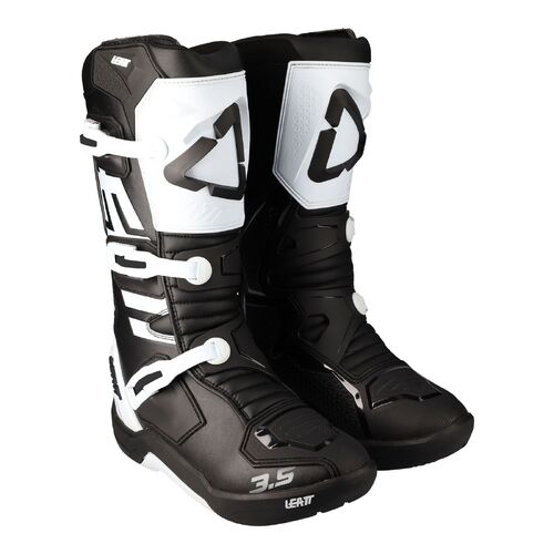 Leatt 3.5 Junior Black/White Boot 1 US