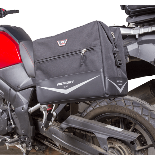 Motodry 42L Black Square-Line ZXS-2 Saddlebags