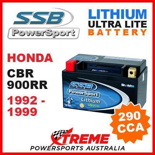 SSB 12V LITHIUM ULTRALITE 290 CCA BATTERY HONDA CBR900RR CBR 900RR 1992-1999