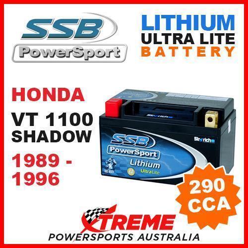 SSB 12V LITHIUM ULTRALITE 290 CCA BATTERY HONDA VT1100 VT 1100 SHADOW 1989-1996