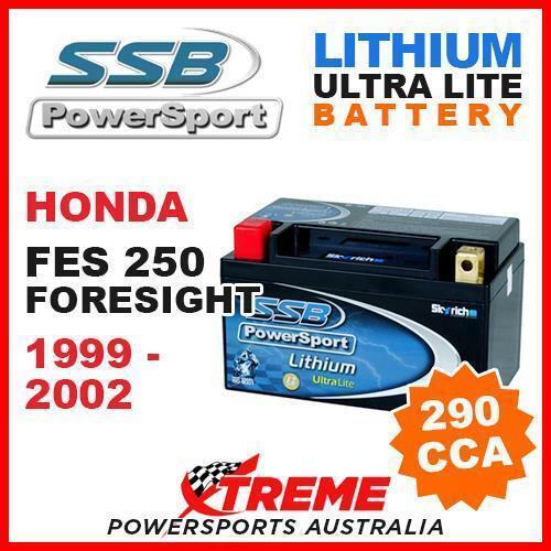 SSB 12V LITHIUM ULTRALITE 290 CCA BATTERY HONDA FES250 FES 250 FORESIGHT 99-2002