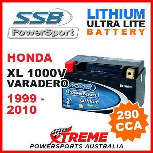 SSB 12V LITHIUM ULTRALITE 290 CCA BATTERY HONDA XL1000V XL 1000V 1999-2010 MOTO