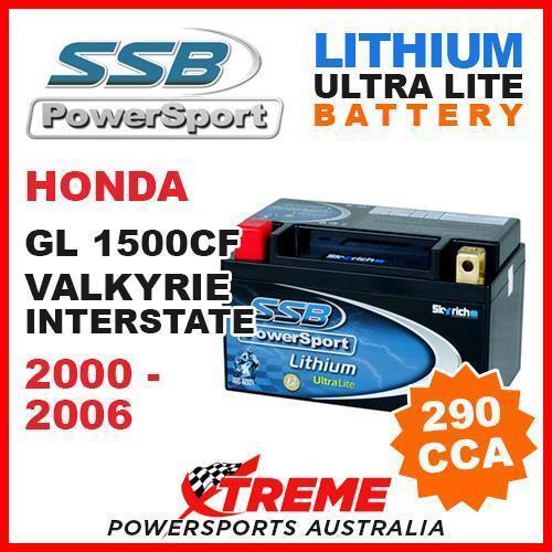 SSB 12V LITHIUM ULTRALITE 290 CCA BATTERY HONDA GL1500CF GL 1500CF 2000-2006