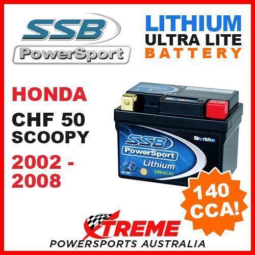 SSB 12V LITHIUM ULTRALITE 140 CCA BATTERY HONDA CHF50 CHF 50 SCOOPY 2002-2008