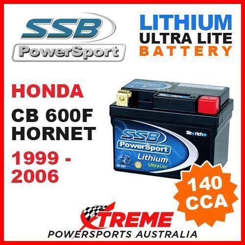 SSB 12V LITHIUM ULTRALITE 140 CCA BATTERY HONDA CB600F CB 600F HORNET 1999-2006