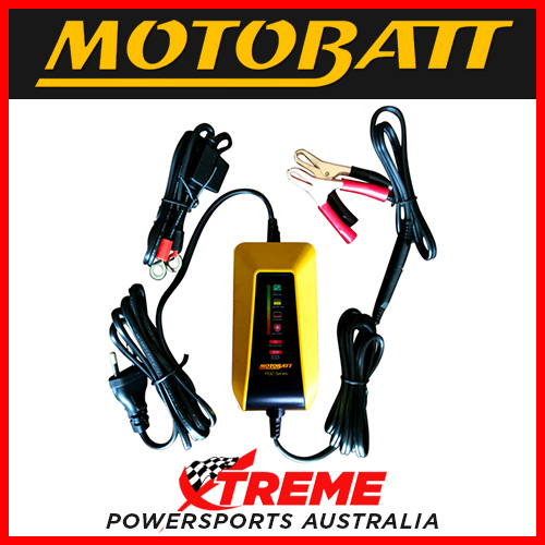 MotoBatt Water Boy 12V 1A PWC Jet Ski Battery Charger Maintainer 9-Step AGM GEL