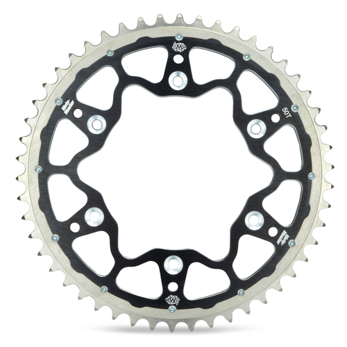 Moto-Master 48T Black Rear Fusion Stealth Sprocket for Suzuki DR-Z400E 2000-2023