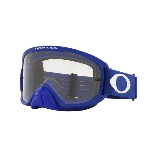 Oakley O Frame 2.0 PRO MX Goggles Moto Blue w/ Dark Grey Lens