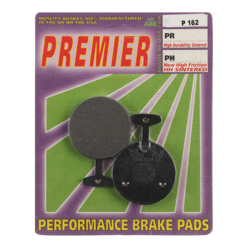 Front Organic Brake Pads for Yamaha XS500 (Spoke Wheel) 1975-1977