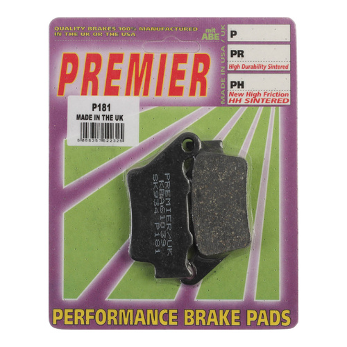 Rear Organic Brake Pads for Aprilia Pegaso 650 Factory 2008-2011