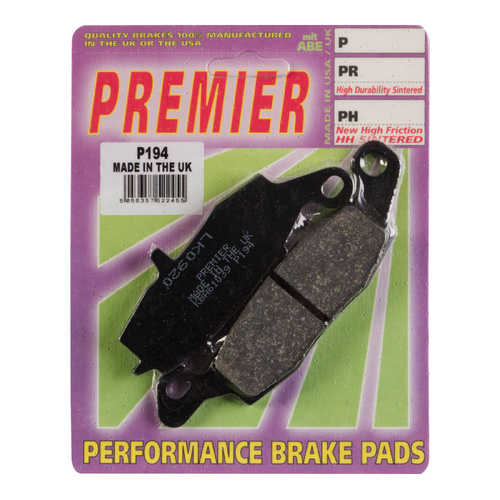 Front Right Organic Brake Pads for CF Moto 650NK 2013