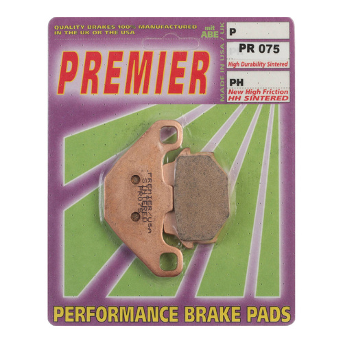 Front Sintered Brake Pads for Kawasaki KX125 1986-1988