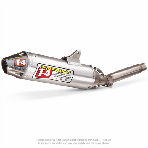 Pro Circuit T-4 Slip-On Muffer Exhaust for Honda CRF450R 2005