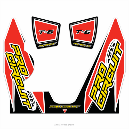 Pro Circuit T-6 Exhaust Decal YZ450F