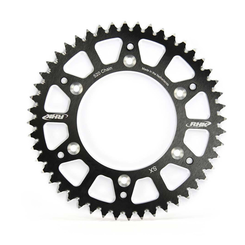 RHK 48 Tooth Black Alloy Rear Sprocket for Beta RR 350 2012