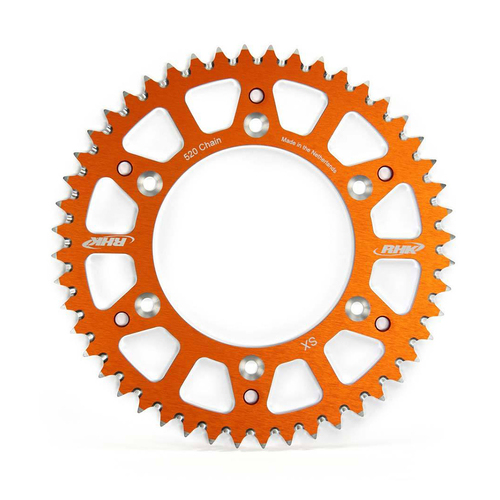 RHK 48 Tooth Orange Rear Warrior Alloy Sprocket for Gas-Gas EC 250 2021-2023