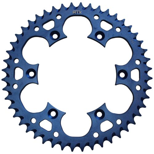 MTX 52 Tooth Blue Rear Sprocket for Yamaha WR400F 1999-2001