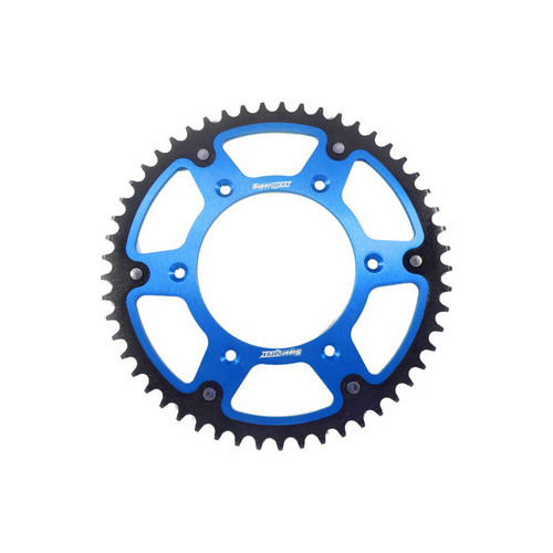 Supersprox 48 Tooth Blue Rear Stealth Sprocket for Kawasaki KLX400R 2003-2005