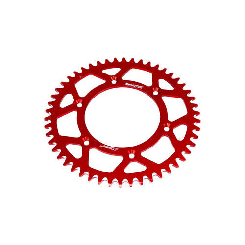 Supersprox 45 Tooth Red Rear Alloy Sprocket for Gas-Gas EC300 Marzocchi 2003-2007