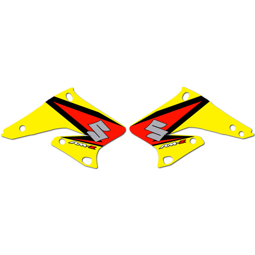 Strike Seats OEM Replica Shroud Graphics for Suzuki RMZ250 2005