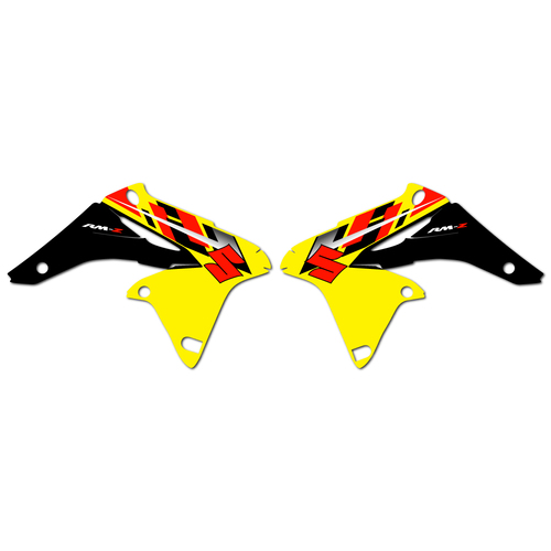 Strike Seats OEM Replica Shroud Graphics for Suzuki RMZ250 2013