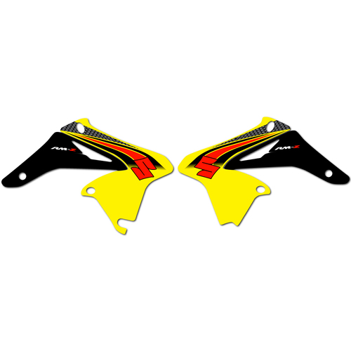 Strike Seats OEM Replica Shroud Graphics for Suzuki RMZ250 2015