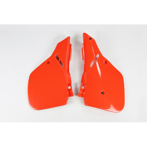 UFO Honda Orange Rear Side Panels for Honda CR125R CR 125 CR125 1987-1988