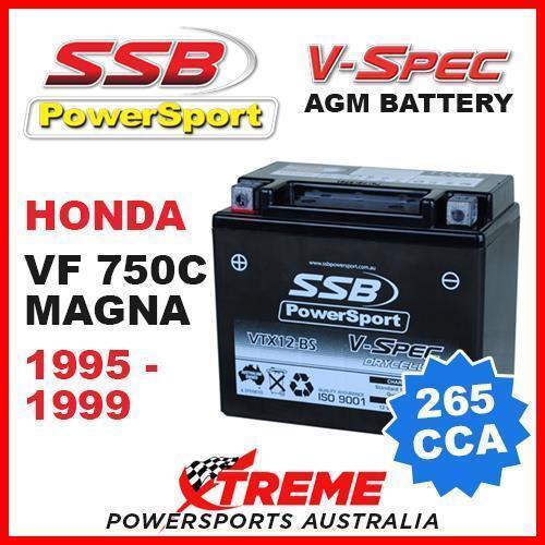 SSB 12V V-SPEC DRY CELL AGM 265 CCA BATTERY HONDA VF750C VF 750C MAGNA 1995-1999