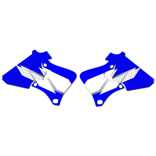 Strike Seats OEM Replica Shroud Graphics for Yamaha WR250F 2002