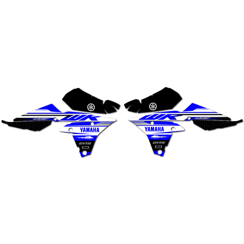 Strike Seats OEM Replica Shroud Graphics for Yamaha WR450F 2019