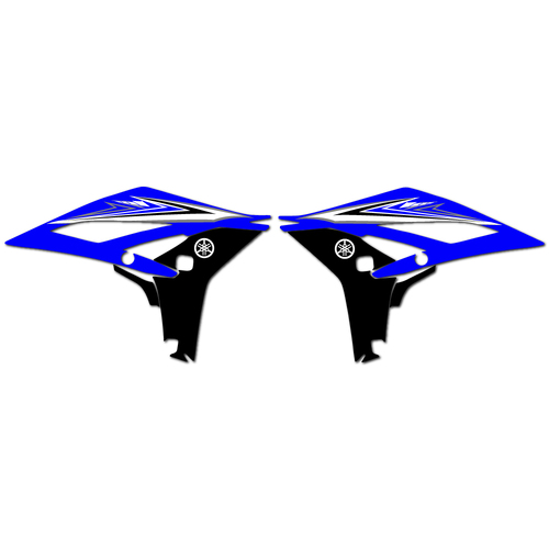 Strike Seats OEM Replica Shroud Graphics for Yamaha YZ250F 2010