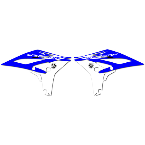 Strike Seats OEM Replica Shroud Graphics for Yamaha YZ250F 2013