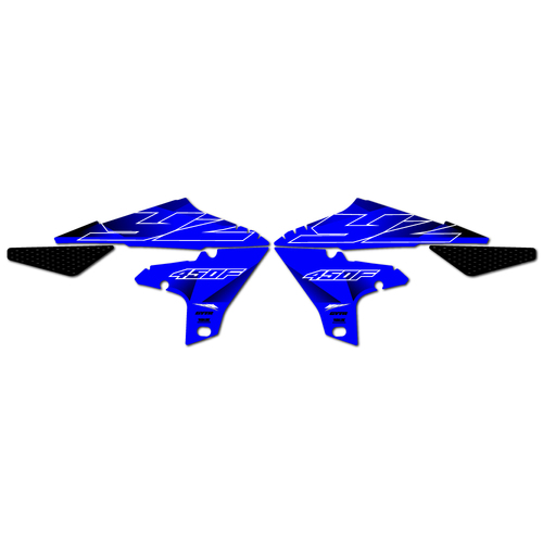 Strike Seats OEM Replica Shroud Graphics for Yamaha YZ450F 2022